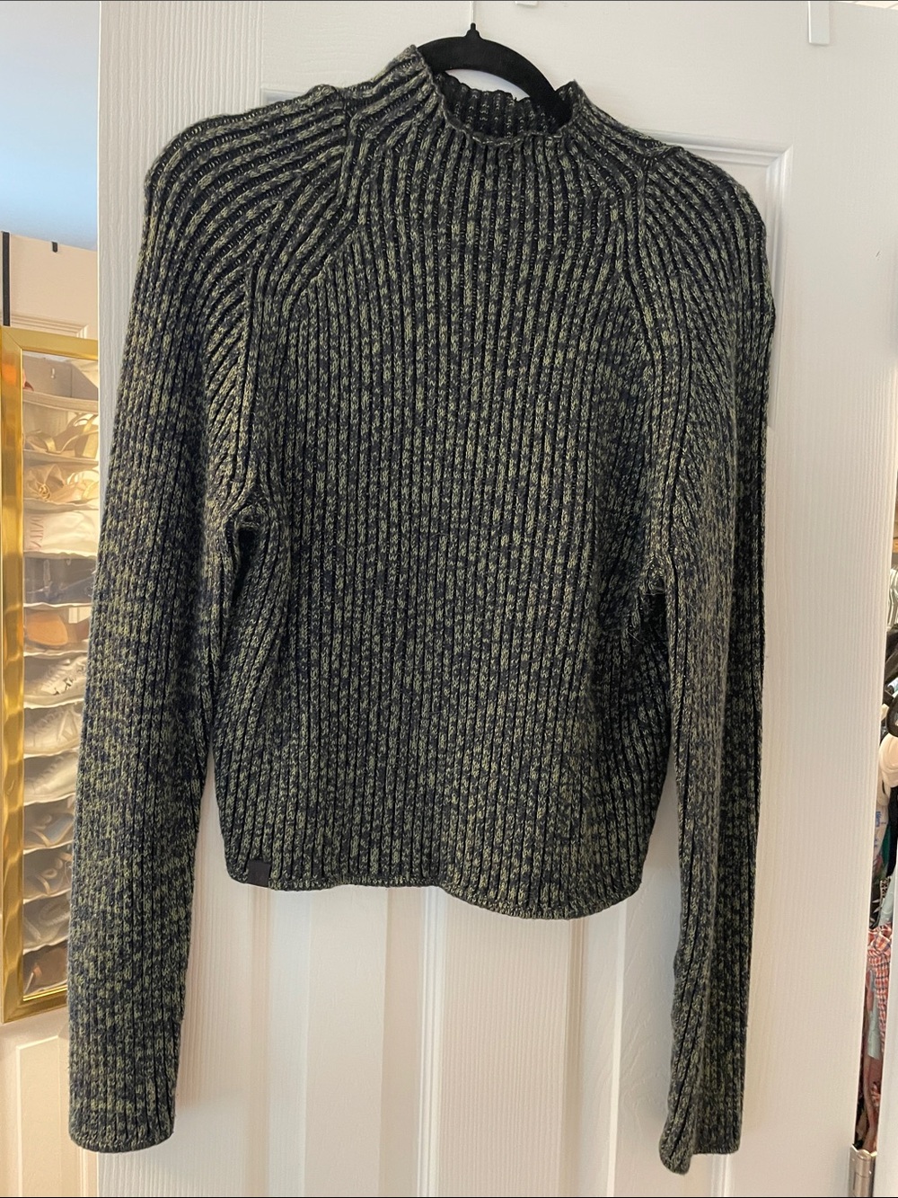 lululemon athletica Ribbed Mock Neck Sweater - Charcoal Heather